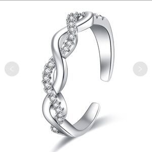 Sterling Silver Twisted Ring